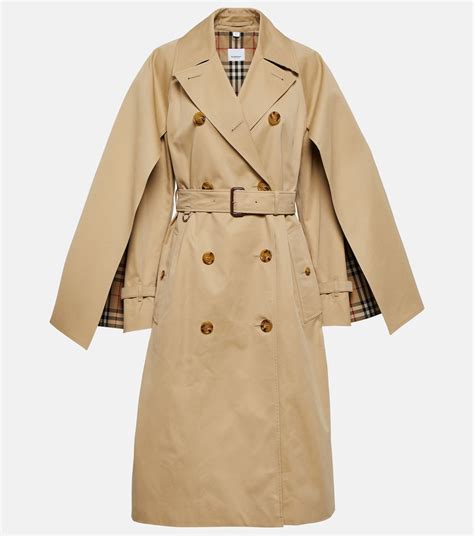 Burberry Pro Thumb Belted Cotton Trench Coat 3761971 38 